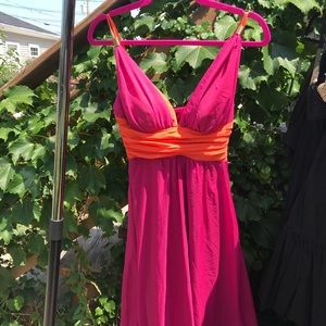 Brand New Fuchsia High to low Dress